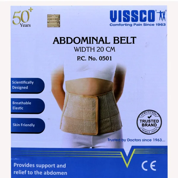 Vissco Abdominal Belt XL, 1 Count