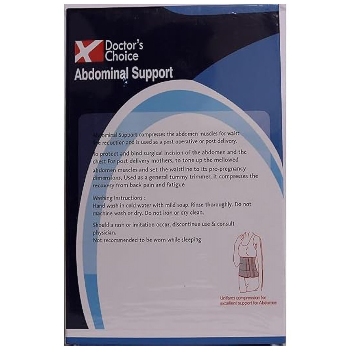 Doctor's Choice Abdominal Support Premium XL, 1 Count, Pack of 1 Doctor's Choice Abdominal Support Premium XL, 1 Count, Pack of 1