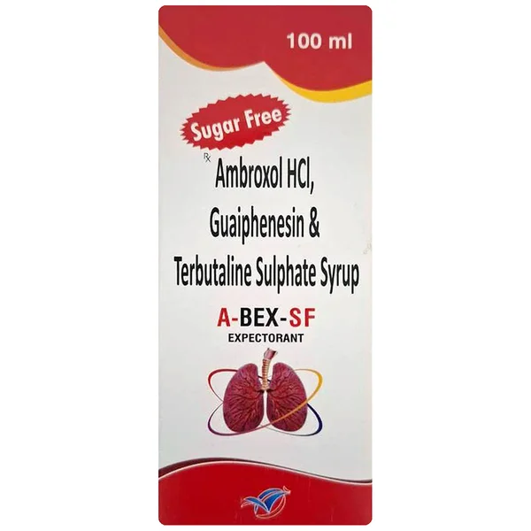 A-Bex-SF Sugar Free Expectorant Syrup 100 ml