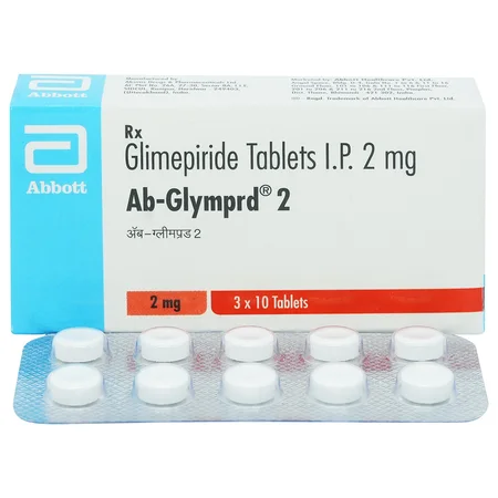 Ab-Glymprd 2 Tablet 10's
