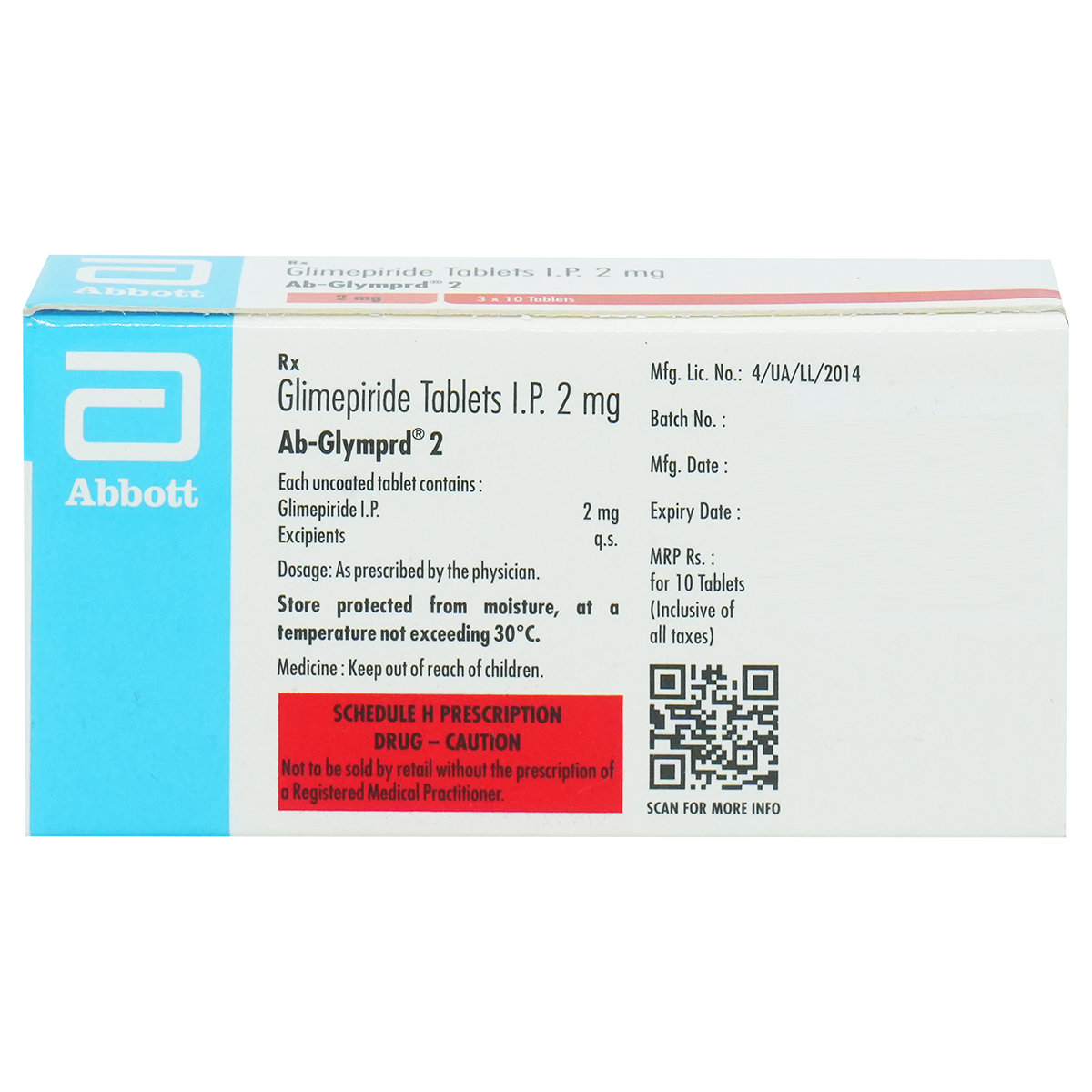 Ab-Glymprd 2 Tablet 10's, Pack of 10 Ab-Glymprd 2 Tablet 10's, Pack of 10