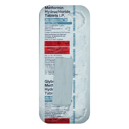 Ab-GlibemideM 5/500 Tablet 10's