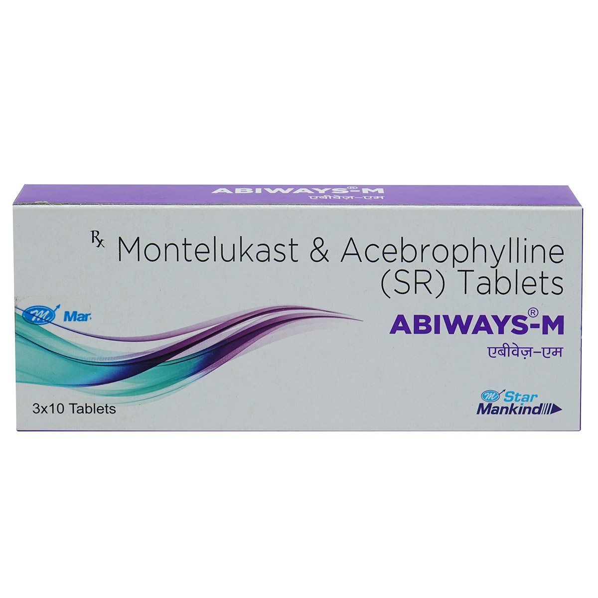 Abiways-M Tablet 10's, Pack of 10 Abiways-M Tablet 10's, Pack of 10