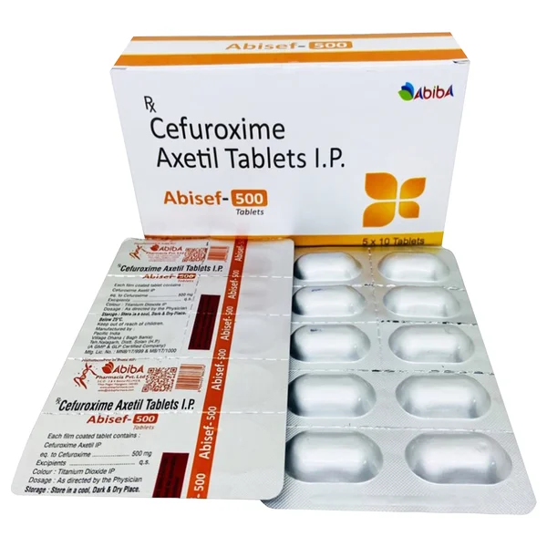 Abisef-500 Tablet 10's