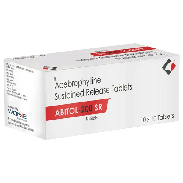 Abitol 200 SR Tablet 10's