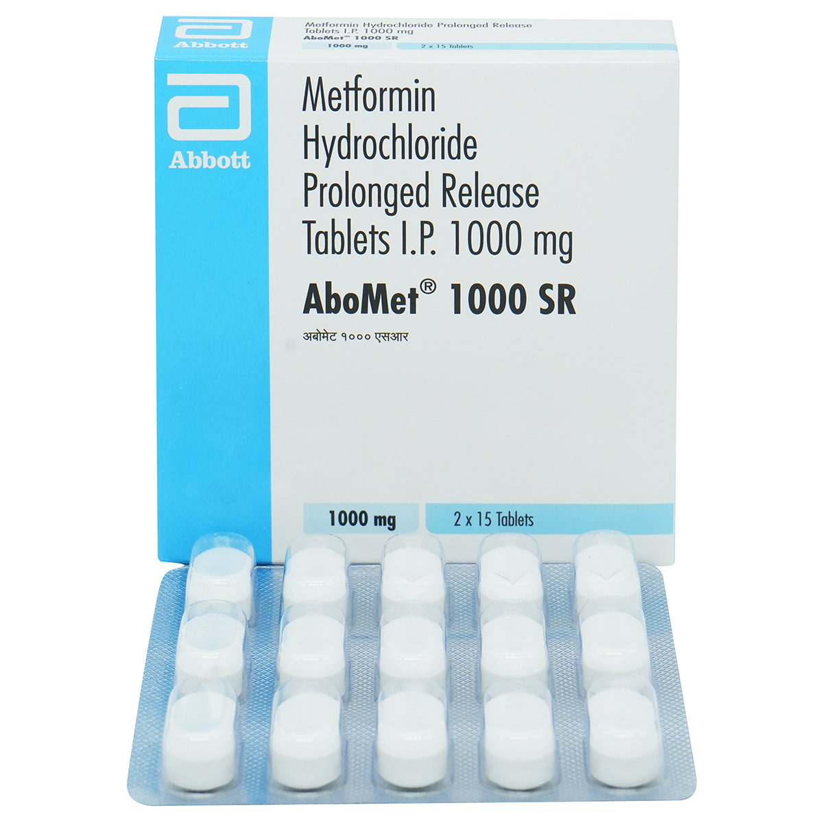Abomet 1000 SR Tablet 15's, Pack of 15 TABLETS Abomet 1000 SR Tablet 15's, Pack of 15 TABLETS