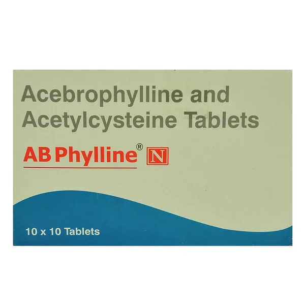 AB Phylline N Tablet 10's, Pack of 10 TABLETS