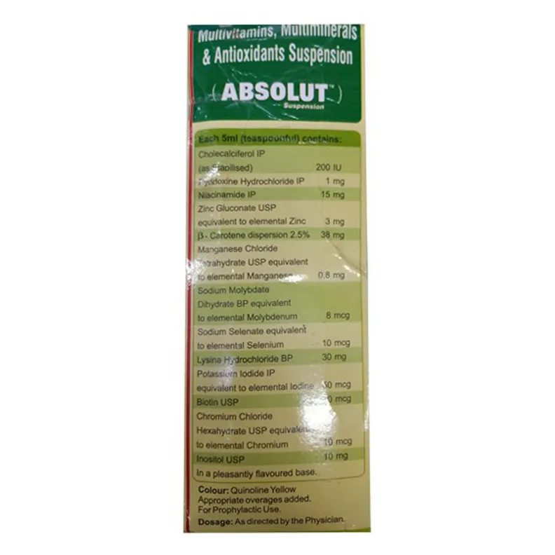Buy Absolut Syrup | 19 Minutes Delivery | Apollo Pharmacy