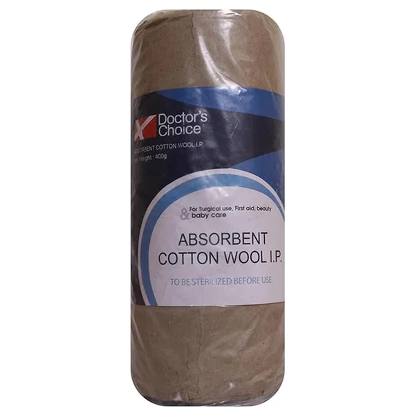Doctors Absorbent Cotton, 400 gm