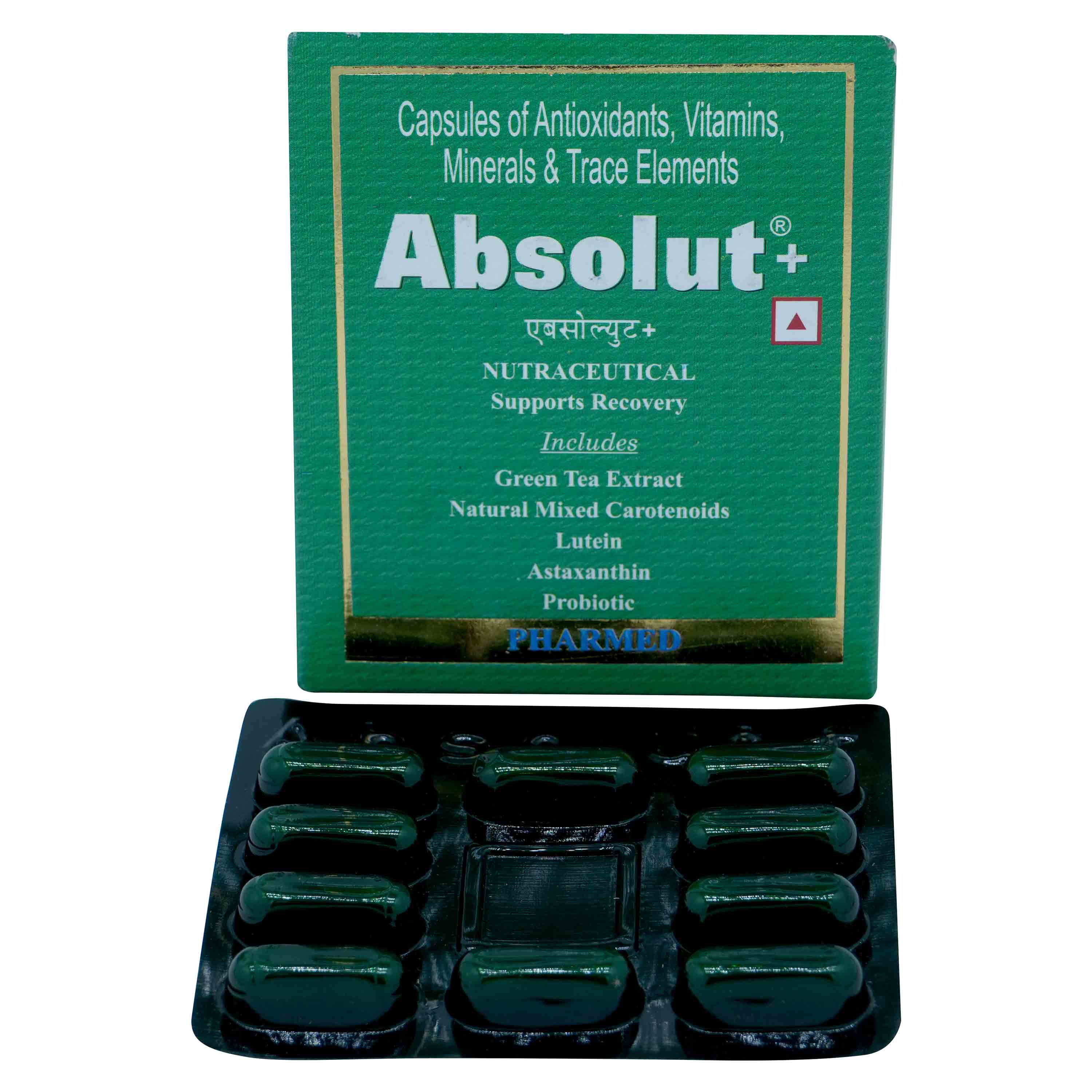 Absolut Plus Capsule 10's, Pack of 10 Absolut Plus Capsule 10's, Pack of 10