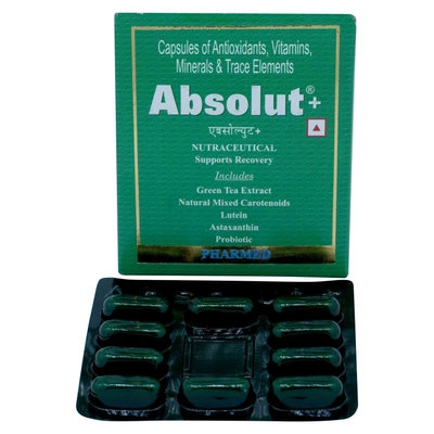 Absolut Plus Capsule 10's, Pack of 10