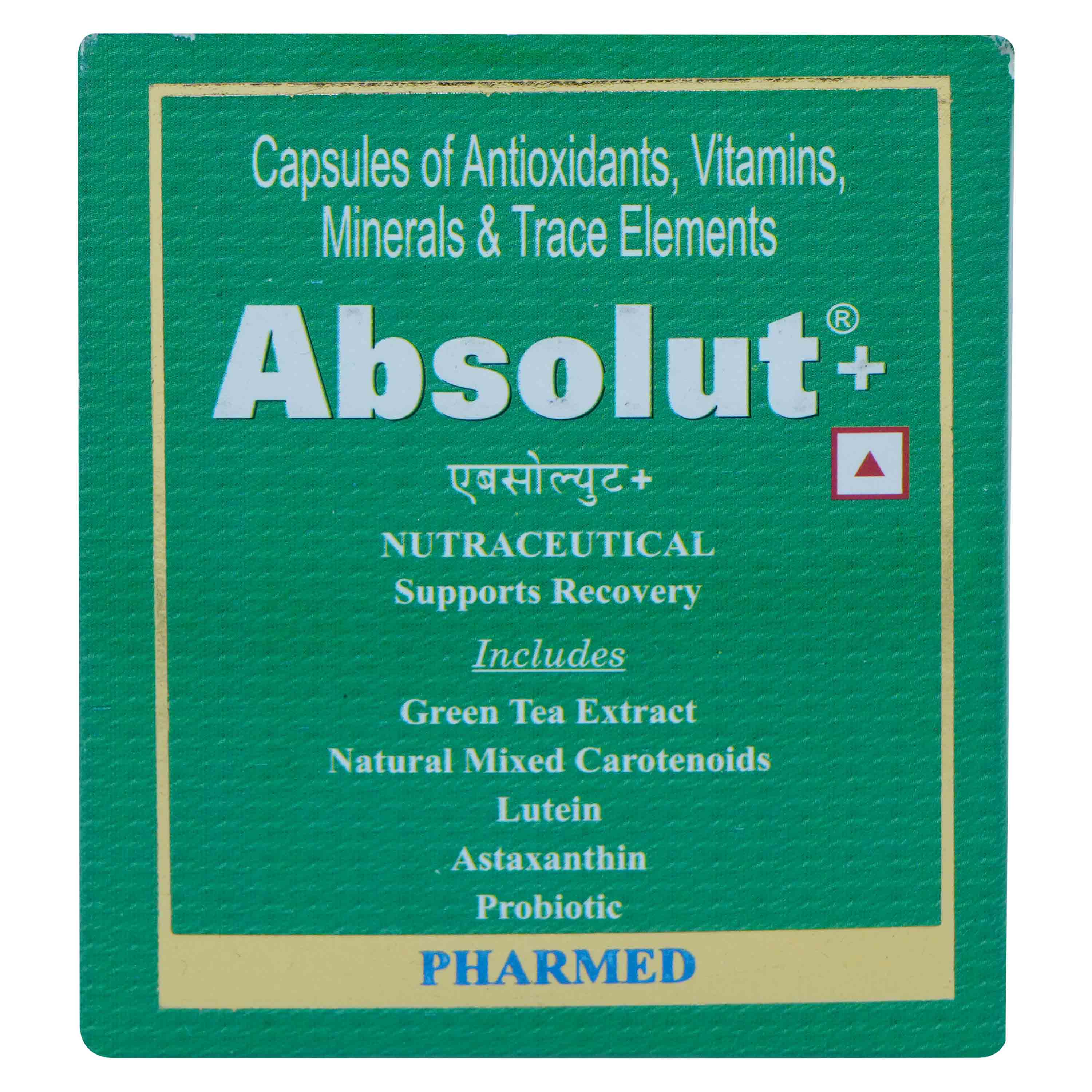 Absolut Plus Capsule 10's, Pack of 10 Absolut Plus Capsule 10's, Pack of 10