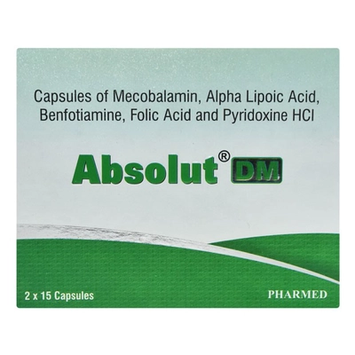 Absolut DM Capsule 15's, Pack of 15 CAPSULES