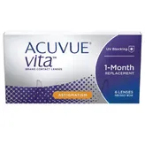 Acuvue Vita Contact Lenses for Astigmatism BC 8.6 -2. 25 -1.25/180 RX, 6's, Pack of 1