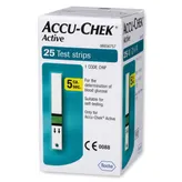 Accu-Chek Active Test Strips, 25 count, Pack of 1