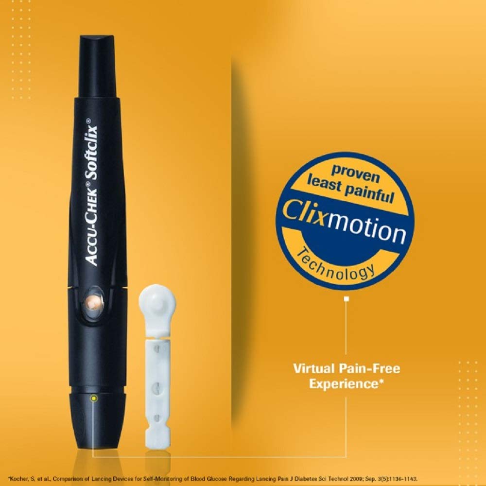 Accu-Chek Softclix Lancets, 200 Count, Pack of 1 Accu-Chek Softclix Lancets, 200 Count, Pack of 1