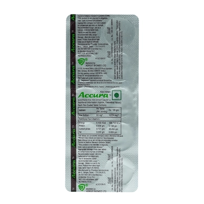 Accura Tablet 10's, Pack of 10