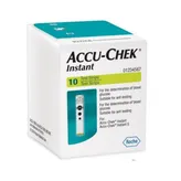 Accu-Chek Instant Blood Glucose Test Strips, 10 Count, Pack of 1