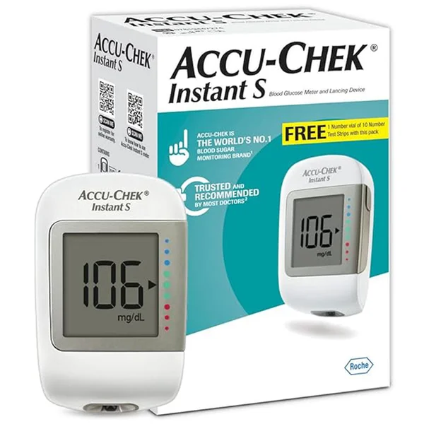 Accu-Chek Instant S Blood Glucose Monitor System, 1 Count