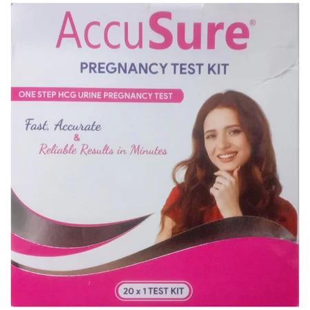 Accusure Pregnancy Test Kit, 1 Count
