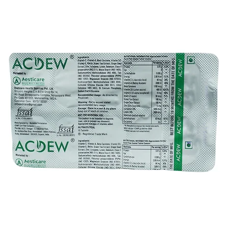 Acdew Tablet 10's