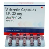 Aceret 25 Capsule 10's, Pack of 10 CAPSULES