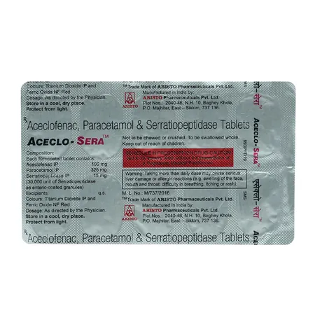 Aceclo Sera Tablet 10's