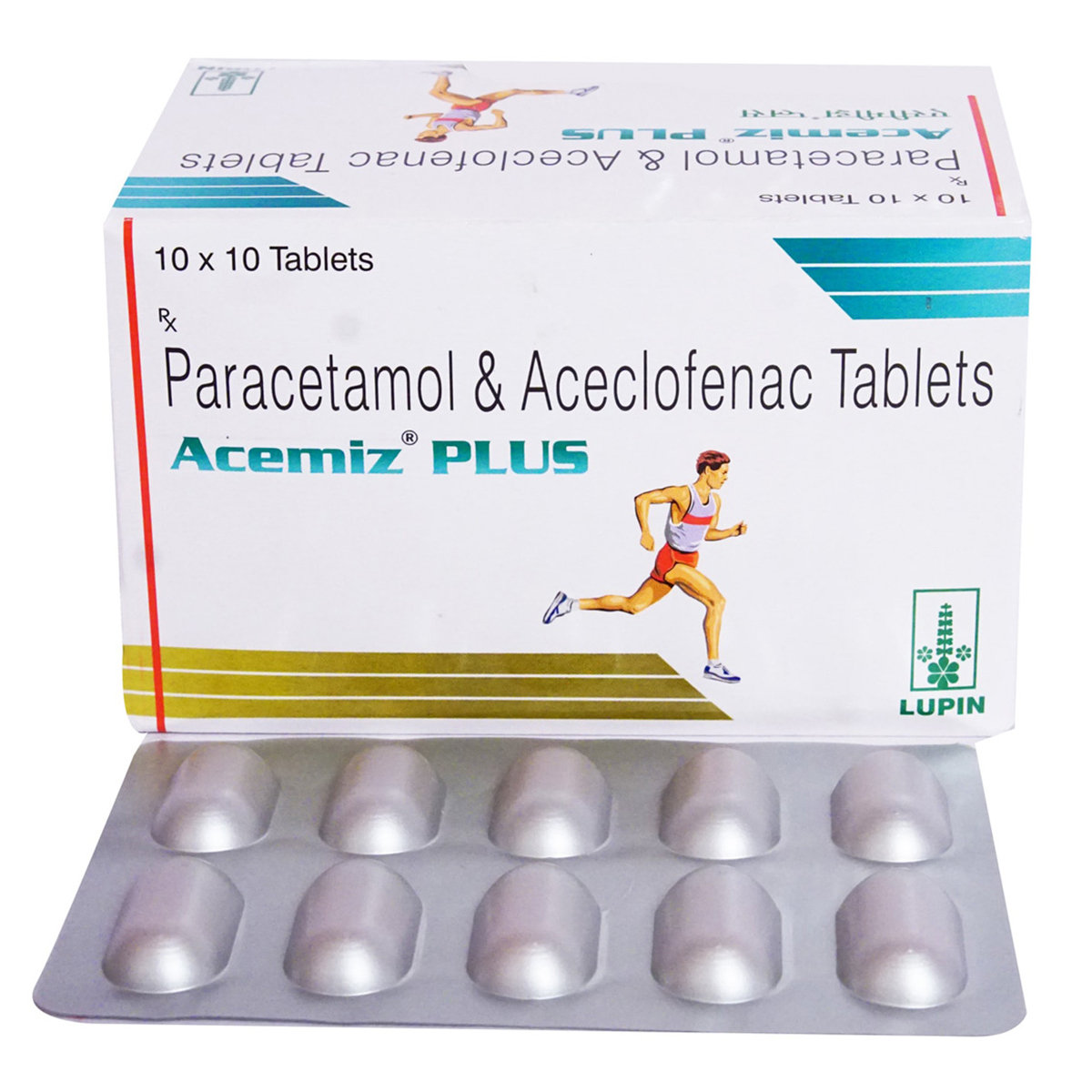 Acemiz Plus Tablet 10's, Pack of 10 TABLETS Acemiz Plus Tablet 10's, Pack of 10 TABLETS