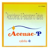 Acenac P Tablet 10's, Pack of 10 TABLETS