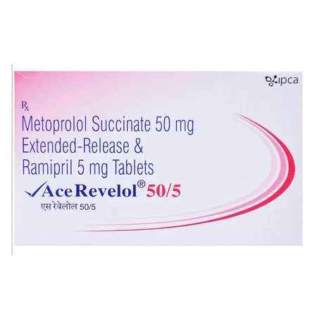 Ace Revelol 50/5 Tablet 10's