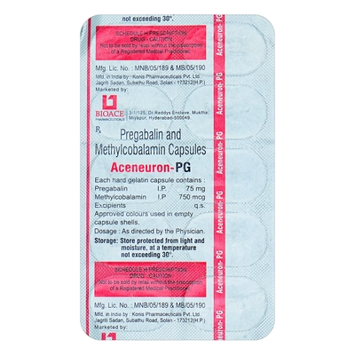 Aceneuron -Pg Capsule 10'S, Pack of 10 CapsuleS