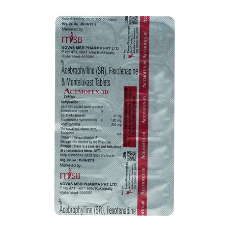Acemofex-3D Tablet 10's