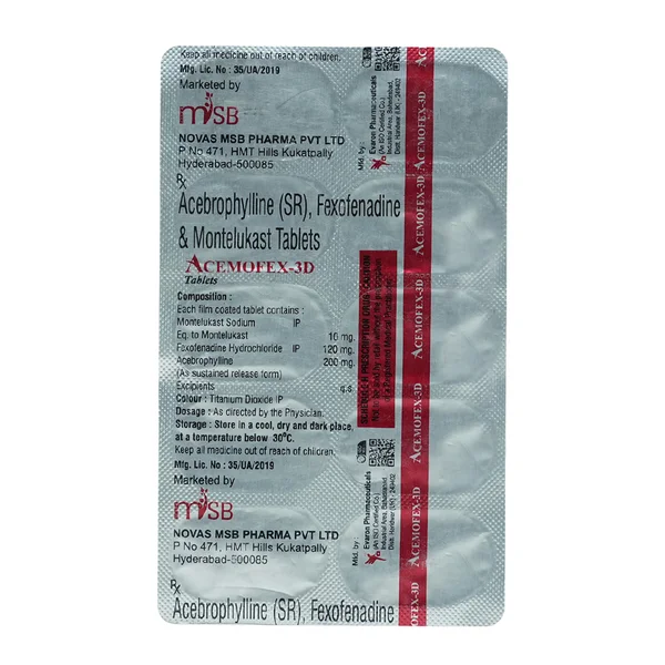 Acemofex-3D Tablet 10's