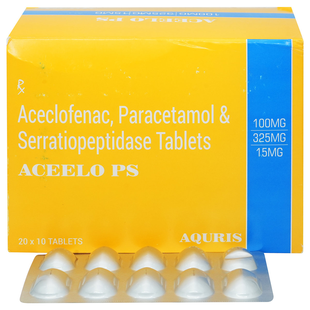 Aceelo PS Tablet 10's, Pack of 10 TabletS Aceelo PS Tablet 10's, Pack of 10 TabletS
