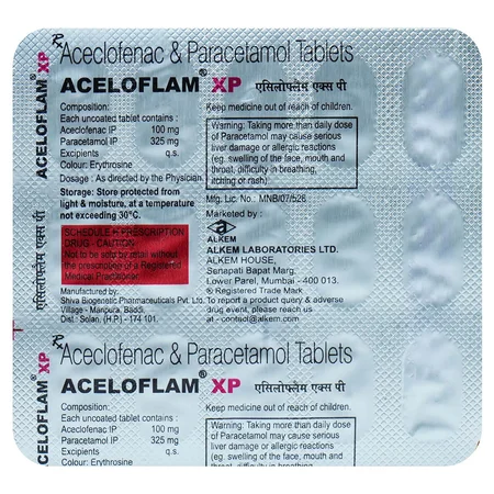 Aceloflam XP Tablet 15's