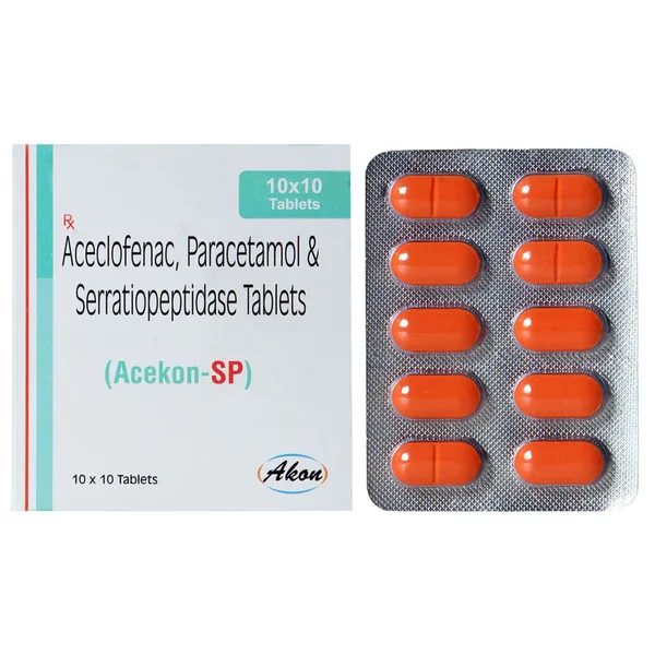 Acekon-SP Tablet 10's