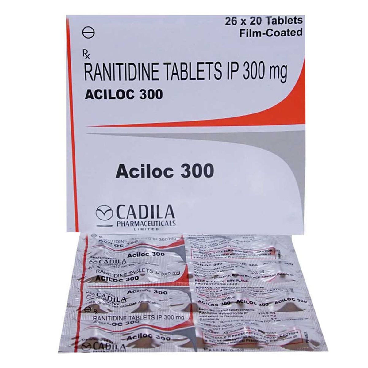 Buy Aciloc 300 Tablet 20's Online