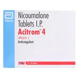 Acitrom 4 Tablet 30's, Pack of 30 TABLETS