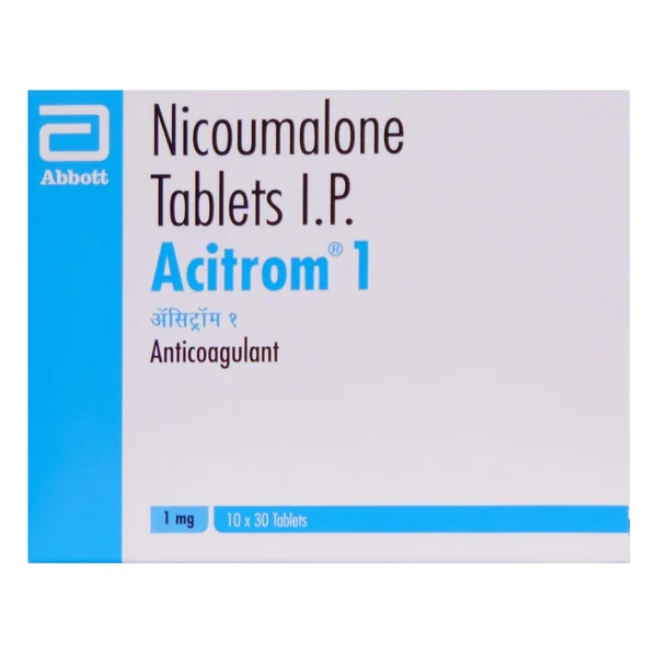 Acitrom 1 Tablet 30's