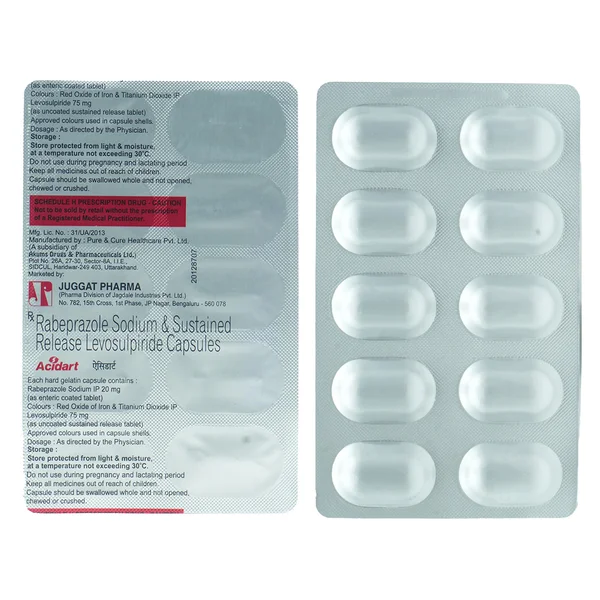 Acidart Capsule 10's