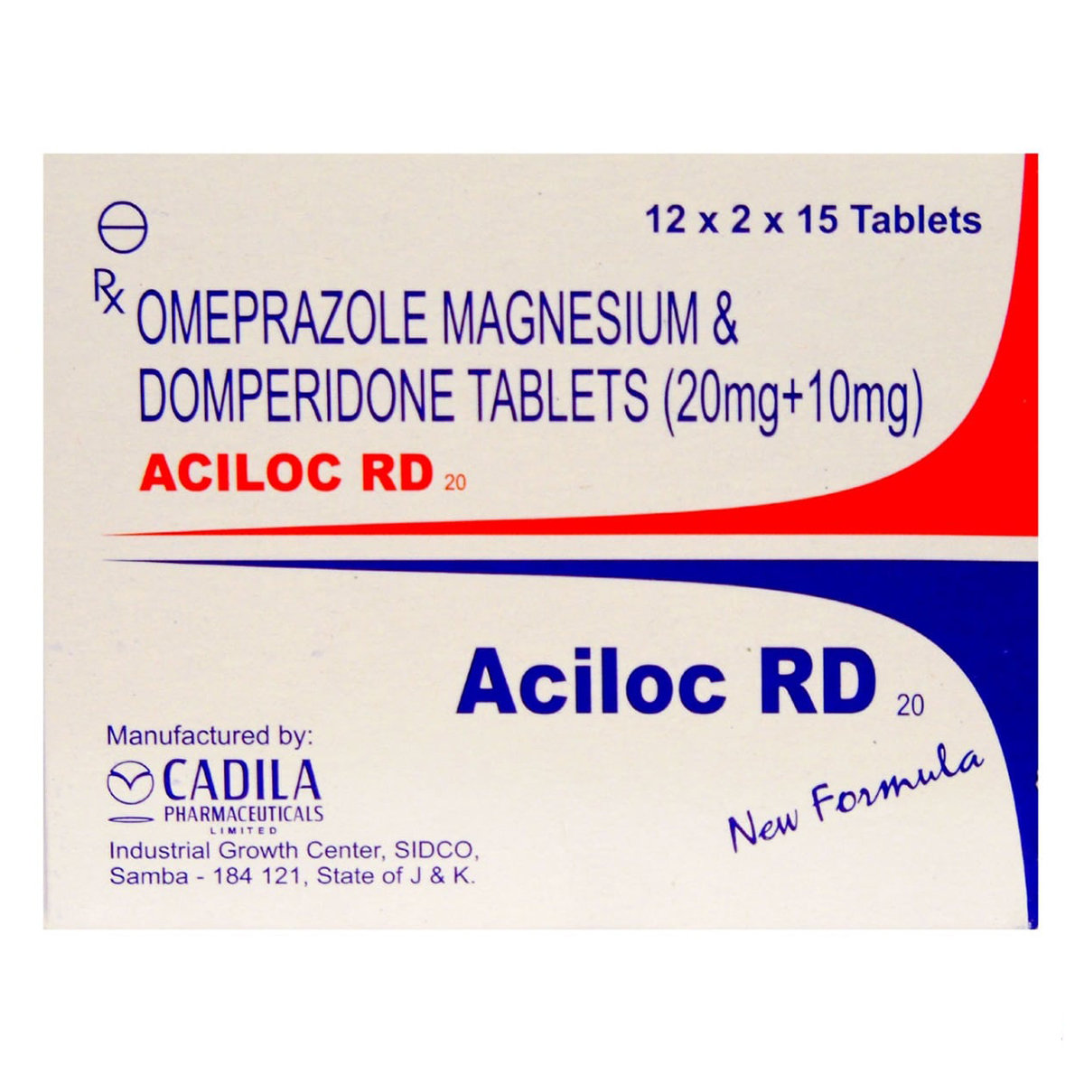 Aciloc RD 20 New Tablet 15's, Pack of 15 TABLETS Aciloc RD 20 New Tablet 15's, Pack of 15 TABLETS