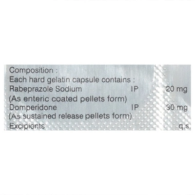 Acidlow DSR Capsule 10's, Pack of 10 CAPSULES