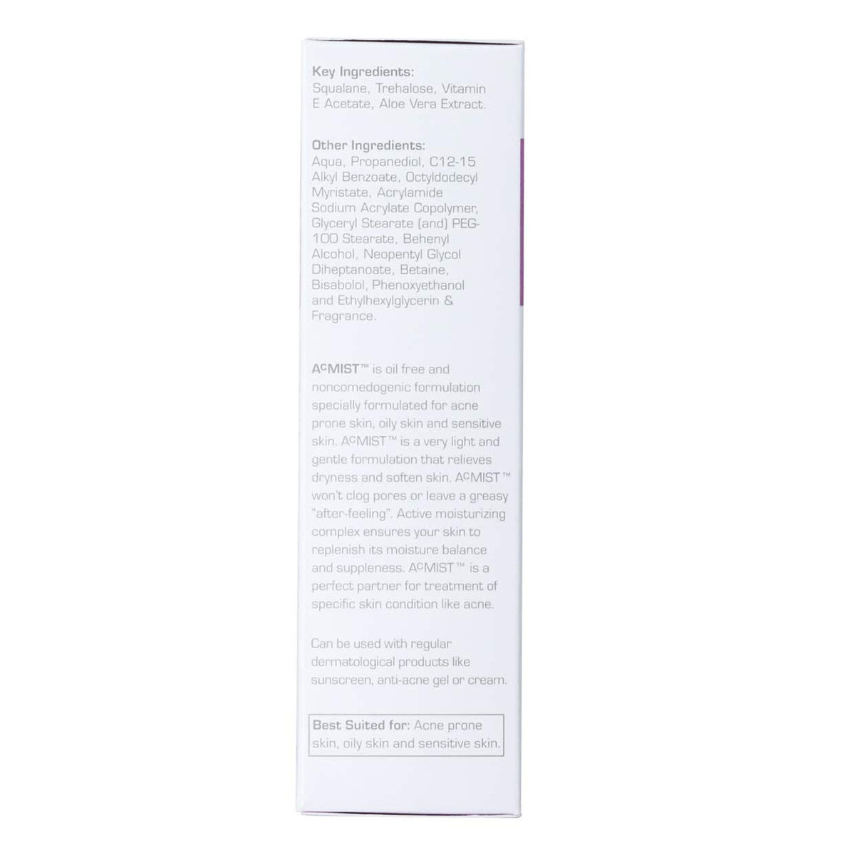 Acmist Moisturizing Cream Gel 50 gm Price, Uses, Side Effects, Composition Apollo Pharmacy