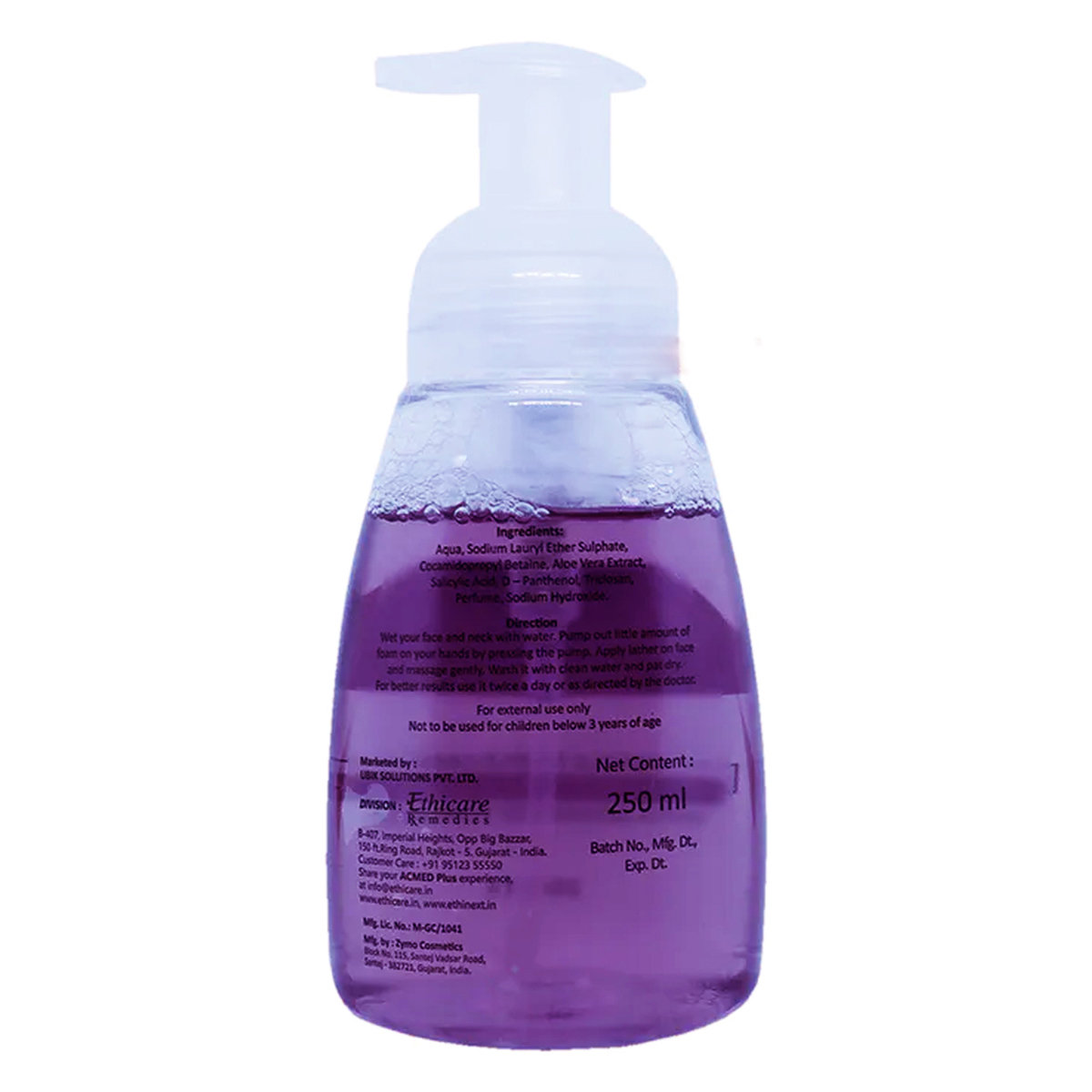 Acmed Plus Foaming Face Wash 250 ml, Pack of 1 Acmed Plus Foaming Face Wash 250 ml, Pack of 1