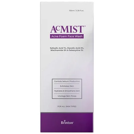 Acmist Acne Foam Face Wash 100 ml