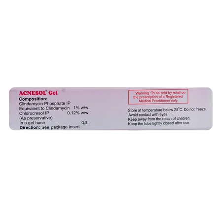 Acnesol Gel 20 gm | Clindamycin | Anti Bacterial Gel | Treat Acne