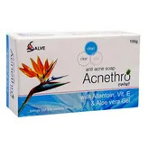 Acnethro Soap 100 gm | Allantoin, Vitamin E &amp; Aloe Vera Gel | Removes Excess Oil | Clear Acne Blemishes | Face &amp; Body Soap | For Oily Sin, Pack of 1
