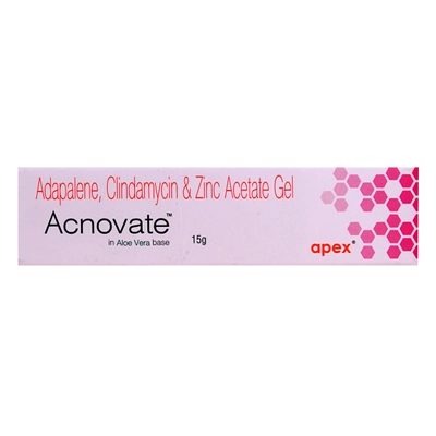 Acnovate Gel 15 gm, Pack of 1 GEL