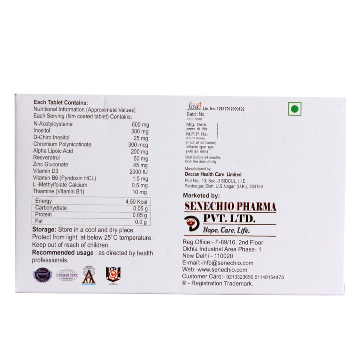 Acnechio-OD Tablet 10's, Pack of 10 Acnechio-OD Tablet 10's, Pack of 10