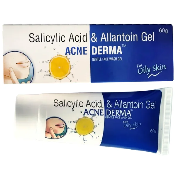 Acne Derma Gentle Face Wash Gel 60 gm